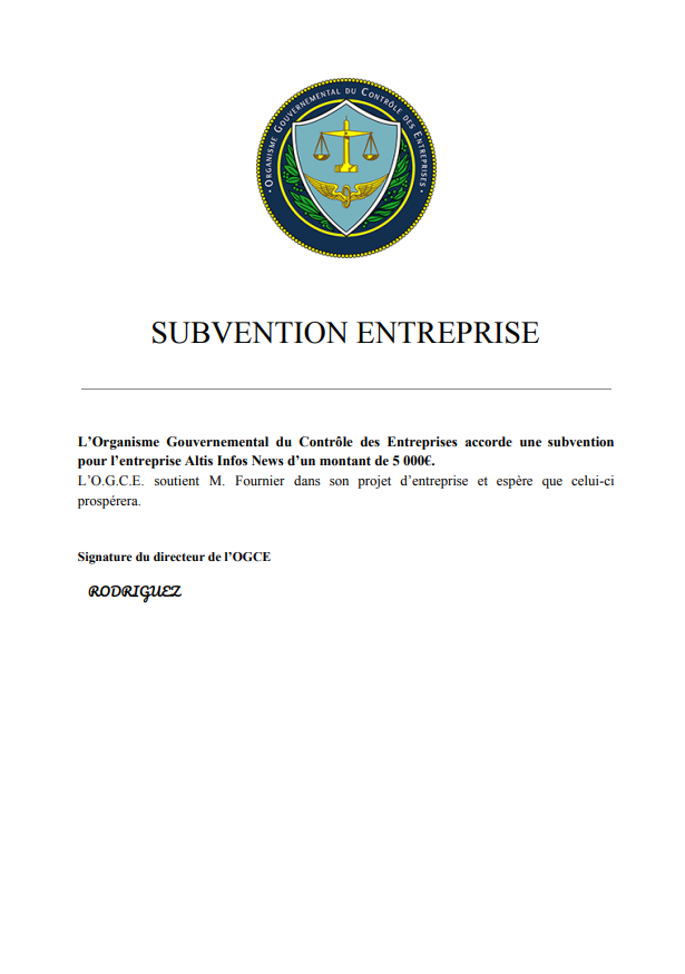 Subvention Altis Info News.png